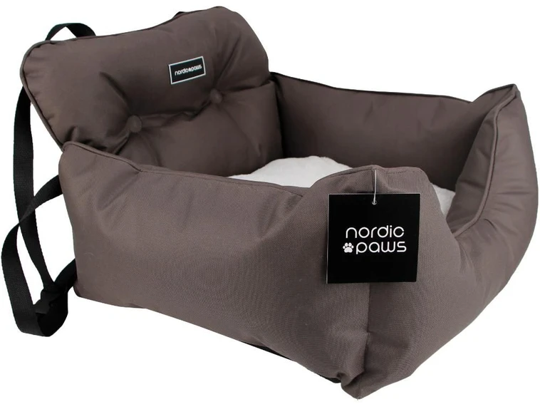 „Nordic Paws“ – automobilinė kėdutė, ruda, jauki – (697271866725)
