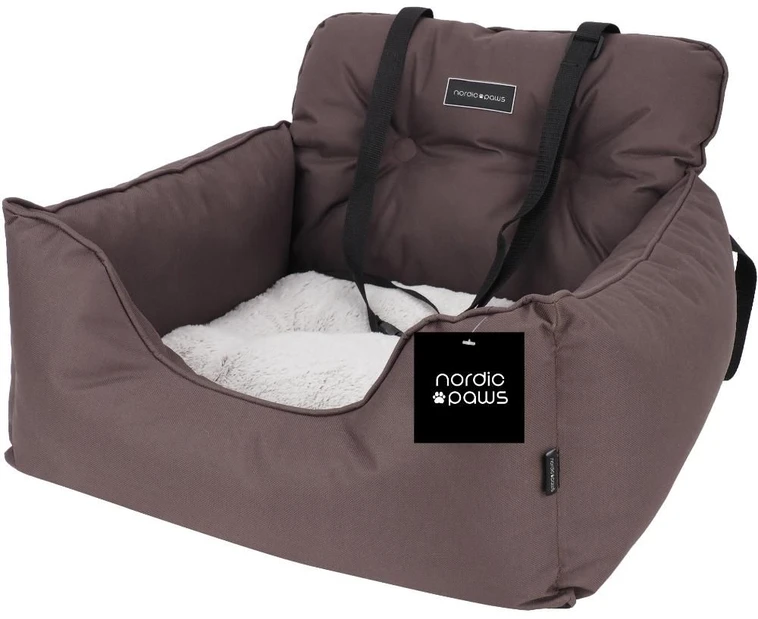 „Nordic Paws“ – automobilinė kėdutė, ruda, jauki – (697271866725)