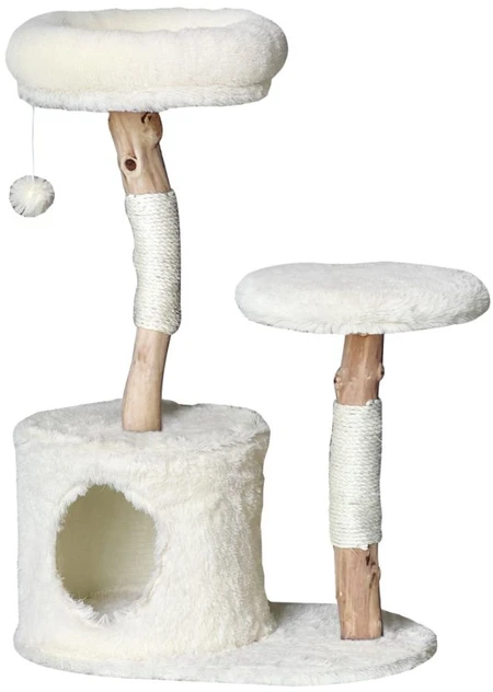 „Nordic Paws“ – draskyklė „Wildwood 1“ – balta – 60 x 40 x 92 cm