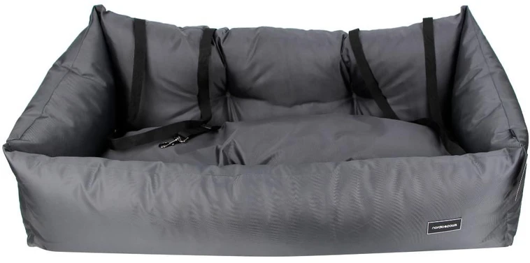 „Nordic Paws“ – „Hercules“ automobilinė kėdutė – juoda – XXL 113 x 47 cm