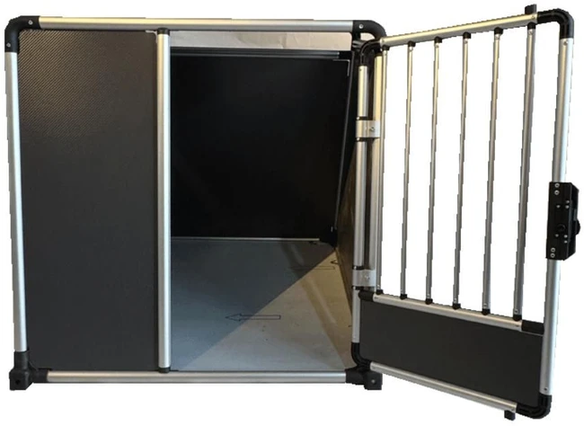 Nordic Paws - Transportavimo narvas - Alu - XXXL - 93x91x87cm
