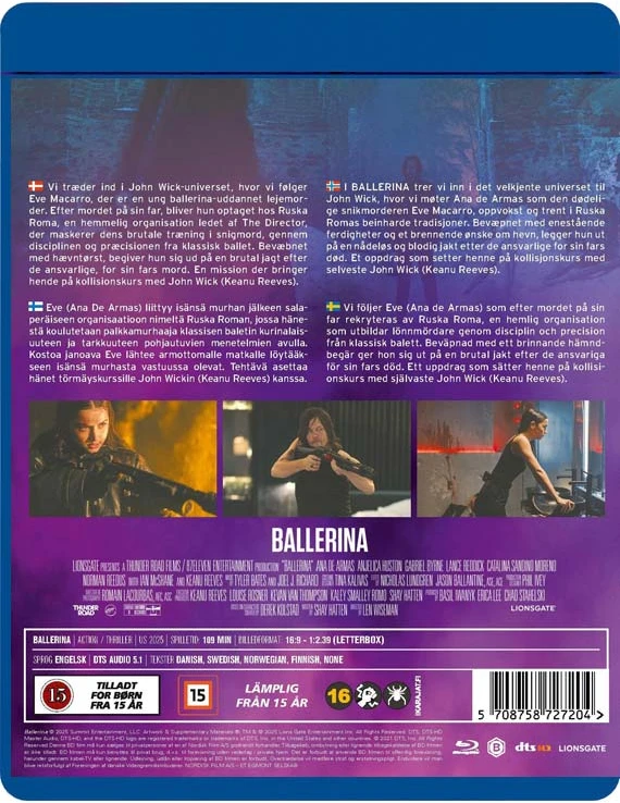 Nordisk BALERINA BLU-RAY