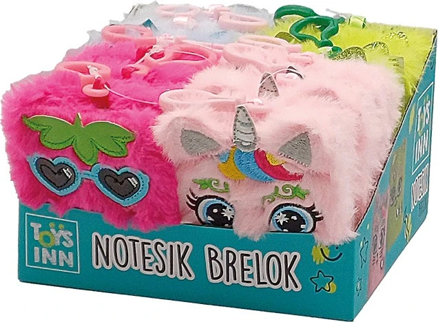 Stnux Notesik Užrašų knygelės raktų pakabukų rinkinys, 12 dalių