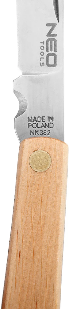Nóż Meistro peilis, mediniai dangteliai