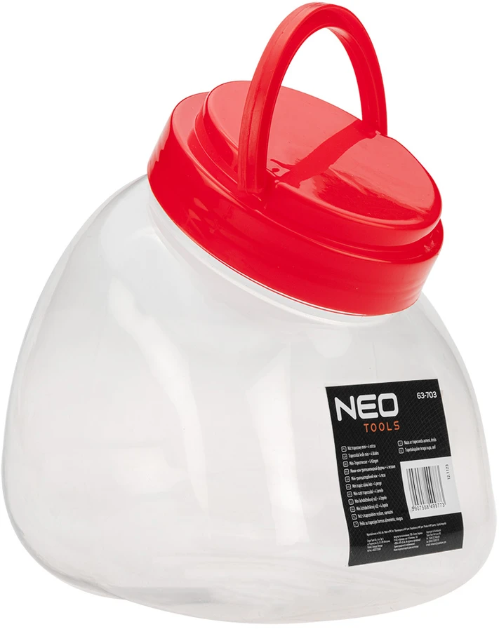 Nóż Mini trapecijos formos peilis + 4 ašmenys stiklainyje, po 30 vnt.