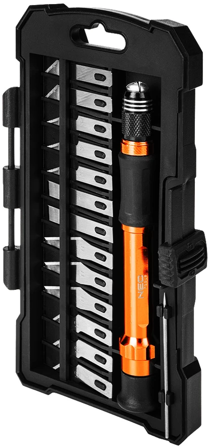 Noze Tiksliųjų peilių rinkinys NEO TOOLS 63-023 (14 vnt.)