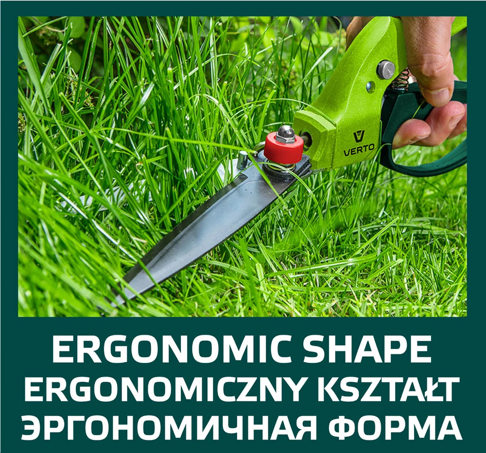 Verto Nożyce 340 mm žolės žirklės, 130 mm peilis, daugiapakopės