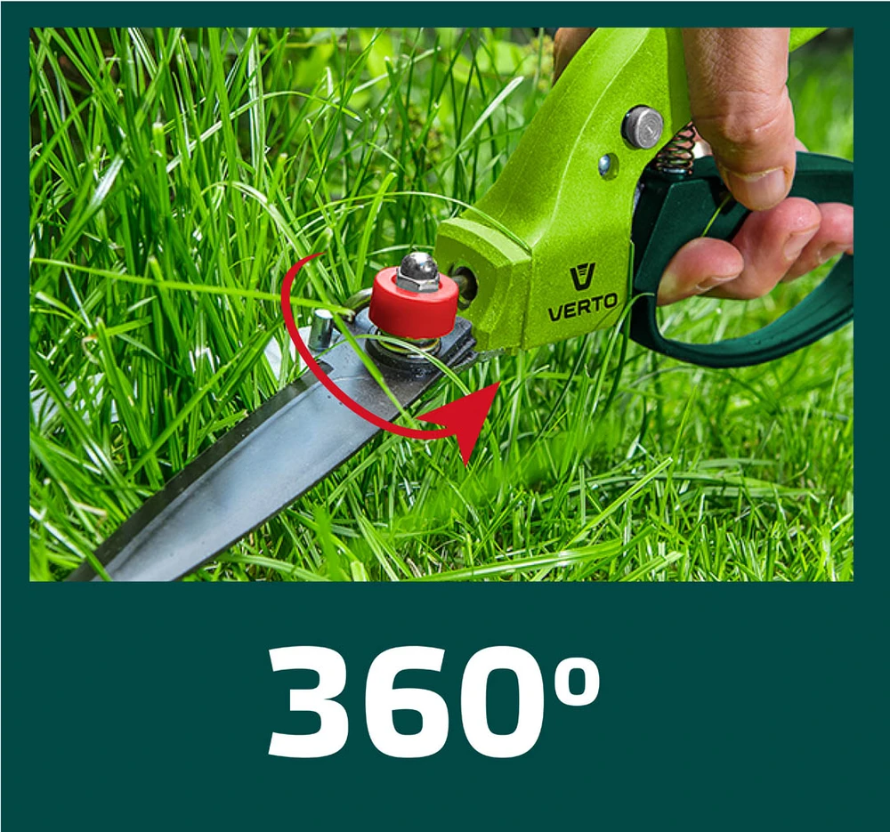 Verto Nożyce 340 mm žolės žirklės, 130 mm peilis, daugiapakopės