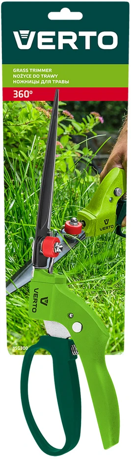 Verto Nożyce 340 mm žolės žirklės, 130 mm peilis, daugiapakopės