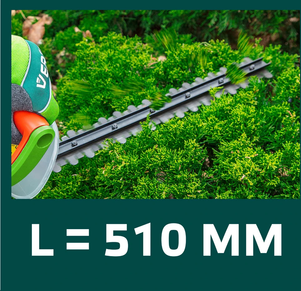 Elektrinės gyvatvorių žirklės Verto, 600W, 450mm