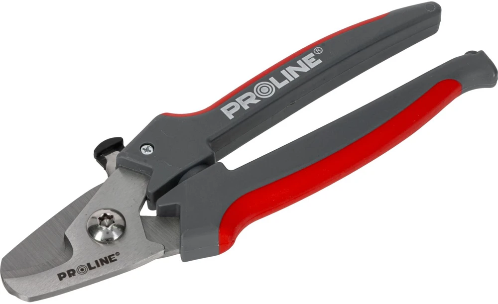 Nożyce Kabelių žirklės aliuminiui, variui, 0-13 mm², ilgis - 185 mm, proline