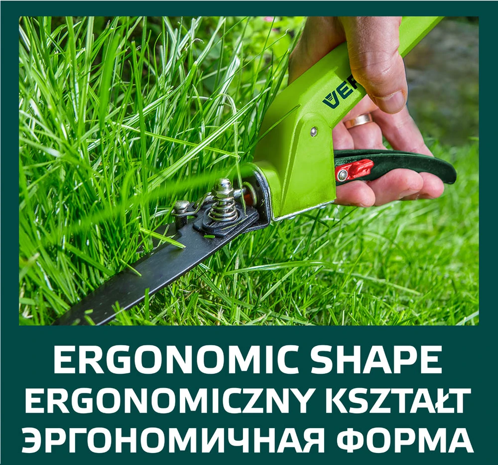 Verto Nożyce Žolės žirklės 330 mm, peilis 130 mm