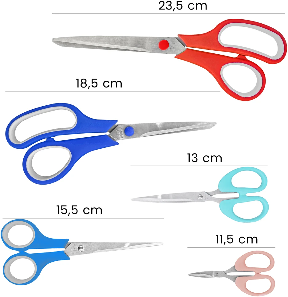 Nożyczki Žirklių rinkinys CraftPro, 5 dalys