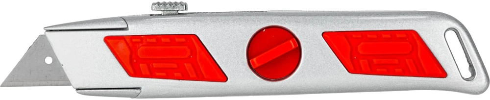 Nożyk, Peilis, 62 mm ištraukiama geležtė, dėtuvė, guminė rankena, prof. proline