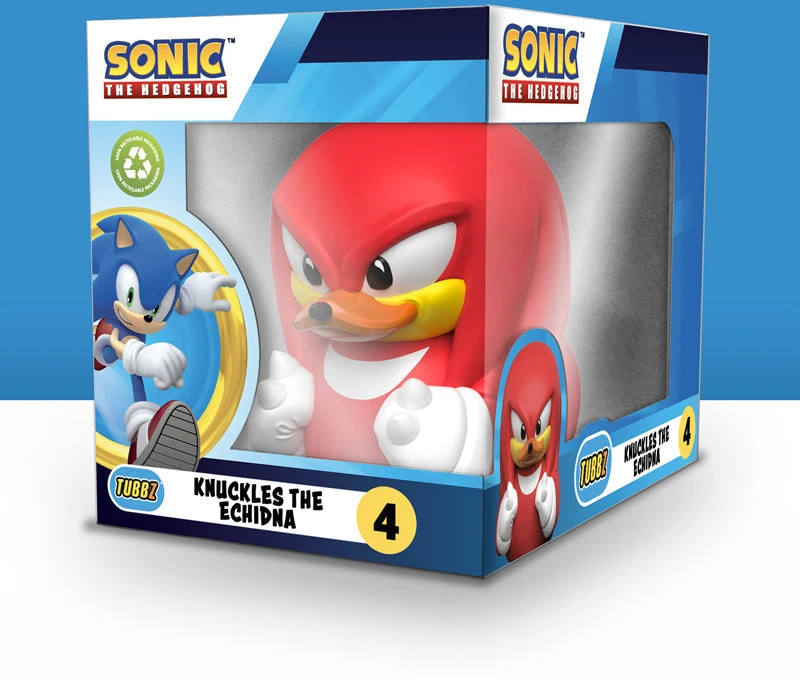 Numskull Sonic Tubbz dėžutėje esantys pirštai