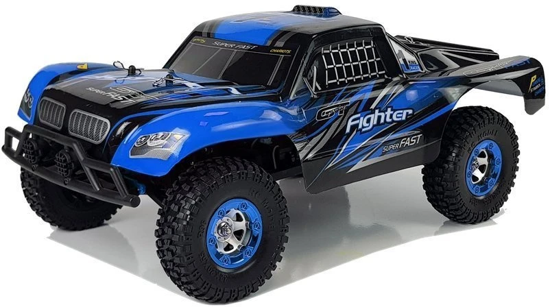Lean Toys Nuotoliniu būdu valdomas automobilis FY-01, mėlynas