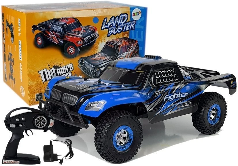 Lean Toys Nuotoliniu būdu valdomas automobilis FY-01, mėlynas