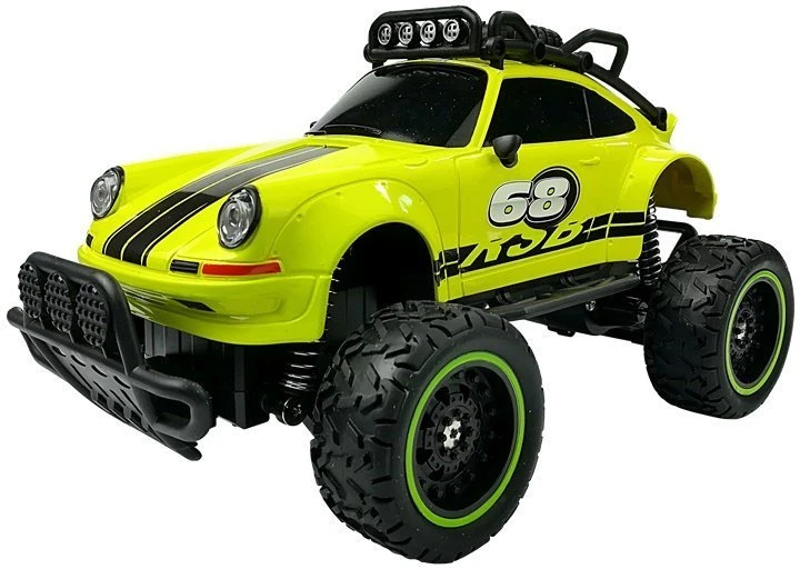 Lean Toys Nuotoliniu būdu valdomas automobilis Off-road R/C, geltona