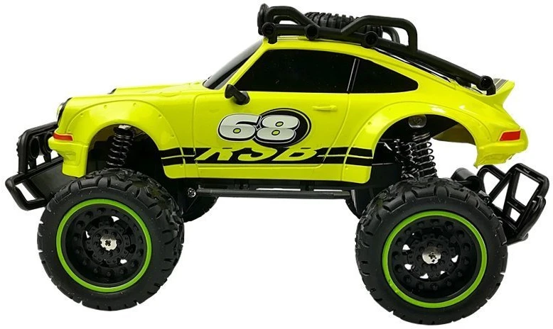 Lean Toys Nuotoliniu būdu valdomas automobilis Off-road R/C, geltona