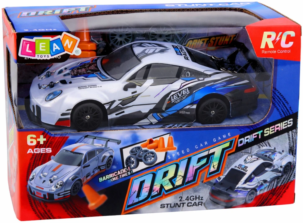 Lean Toys Nuotolinio valdymo driftinis automobilis 1:24