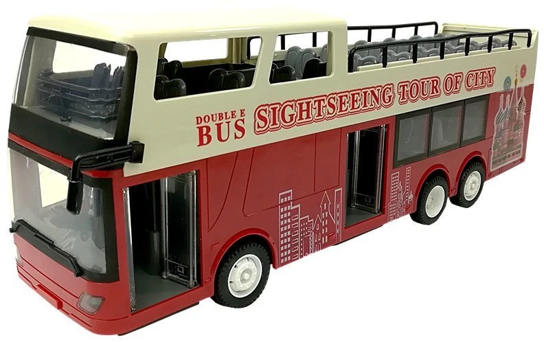 Double E Nuotoliniu būdu valdomas dviaukštis autobusas R/C 2.4G 1:18