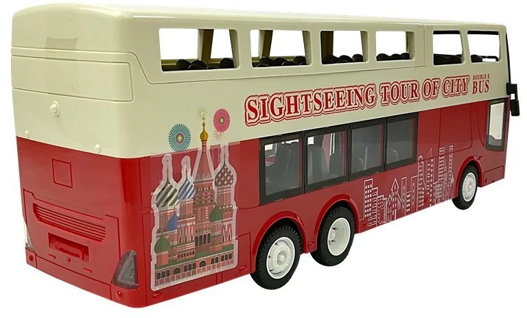 Double E Nuotoliniu būdu valdomas dviaukštis autobusas R/C 2.4G 1:18