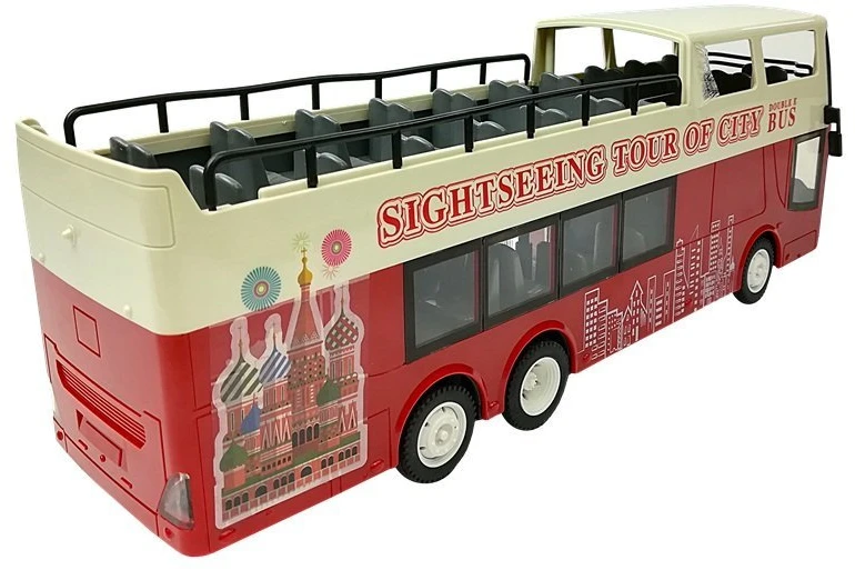 Double E Nuotoliniu būdu valdomas dviaukštis autobusas R/C 2.4G 1:18