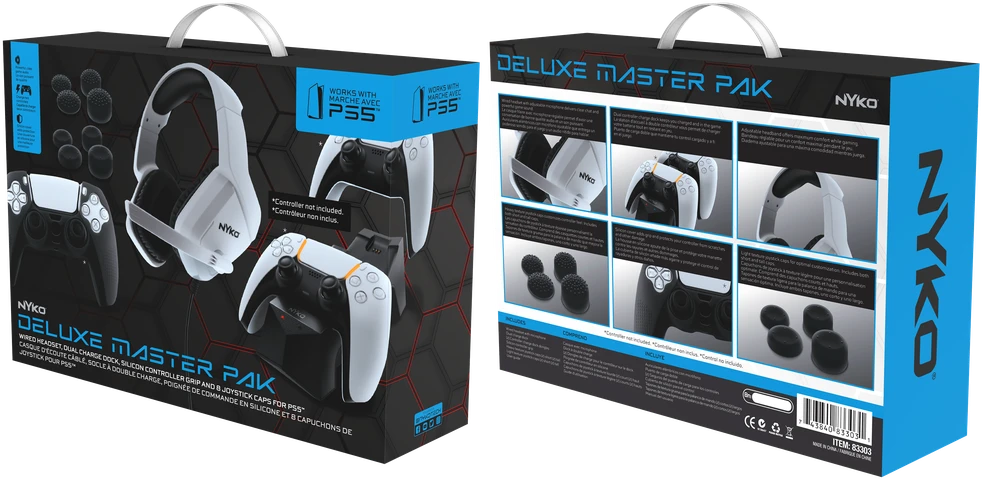 Nyko Deluxe Master Pak, skirtas PlayStation®5