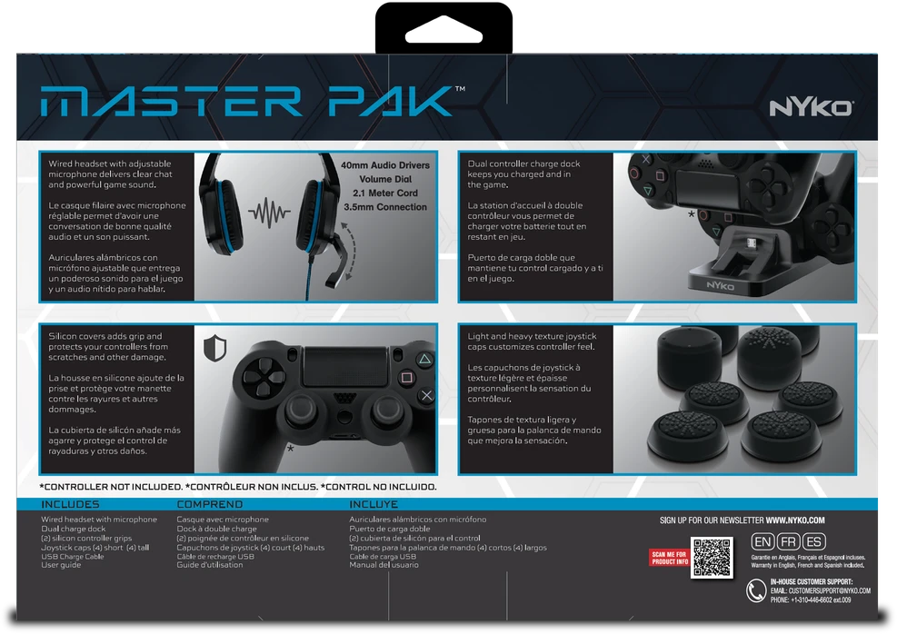Nyko Master Pak, skirtas PS4
