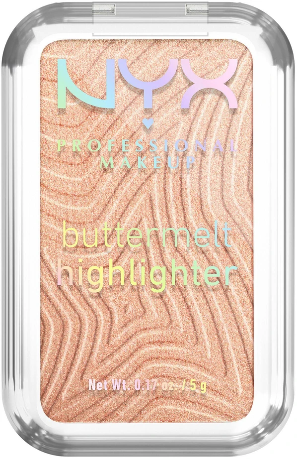 „Nyx Buttermelt“ šviesinimo pudra „Illuminator“ 10 glazūrų, „It Butta“, 5 g