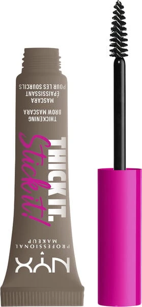 Nyx Professional Makeup Nyx Thick It Stick It! Brow Blakstienų tušas Juodas 1 U