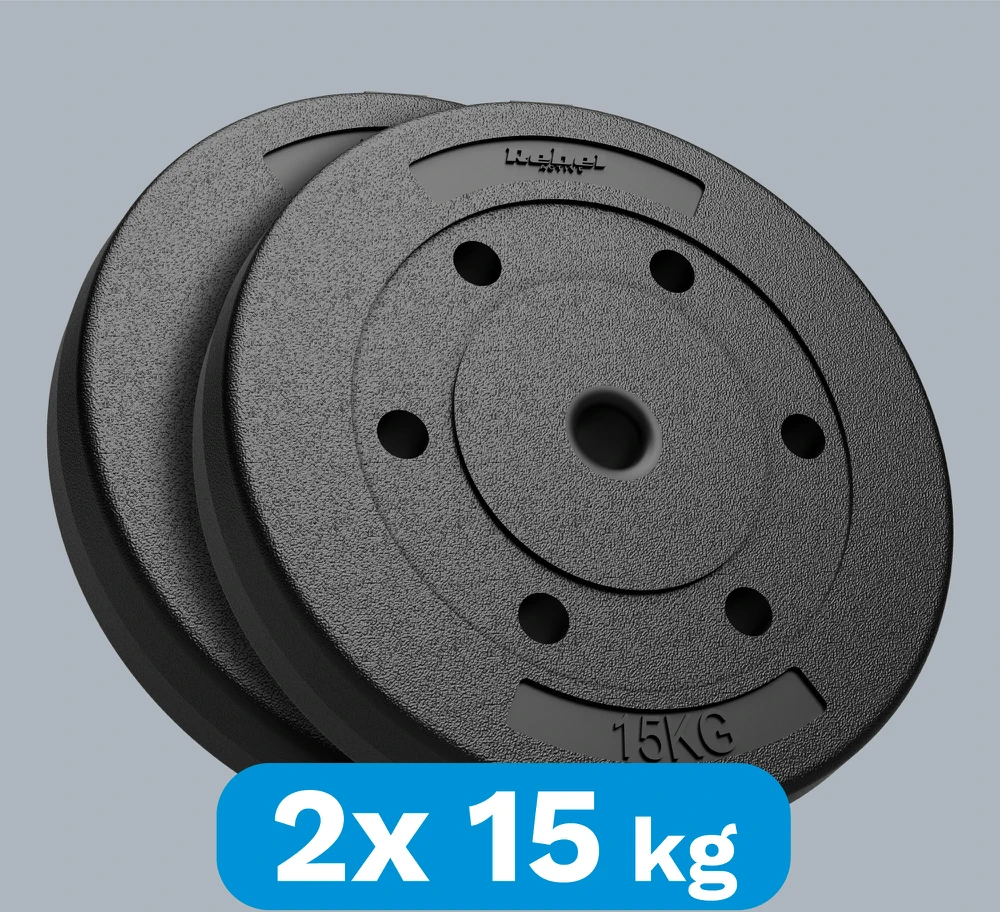 Bituminių apkrovų rinkinys 2x15kg, skylė 31mm, REBEL ACTIVE