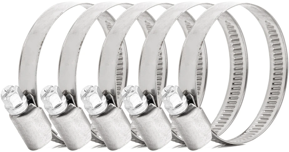 Sliekinės spaustuvės 5 vnt. 32-50mm/9mm w2 amio-04587
