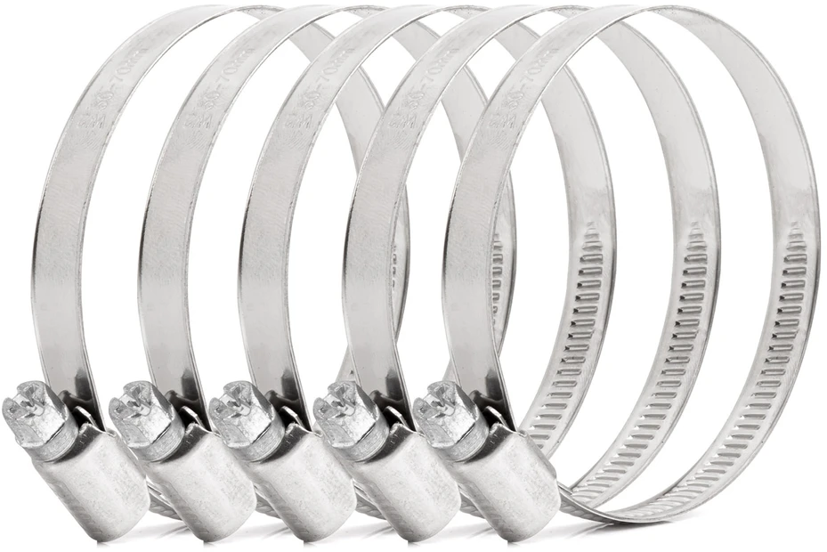Sliekinės spaustuvės 5 vnt. 50-70 mm/9 mm w2 amio-04589