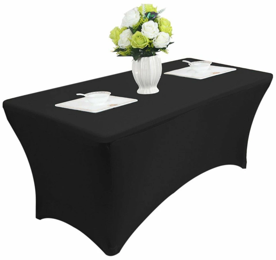 GreenBlue GB372 elastinga staltiesė maitinimo stalo užvalkalas Juodas, 180x75x74cm, elastanas