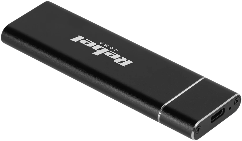 Rebel SSD korpusas su USB-C jungtimi
