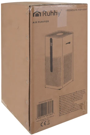 Ioniqs Oro Valytuvas Ruhhy 26816 - HEPA H12, WiFi Kontrolė