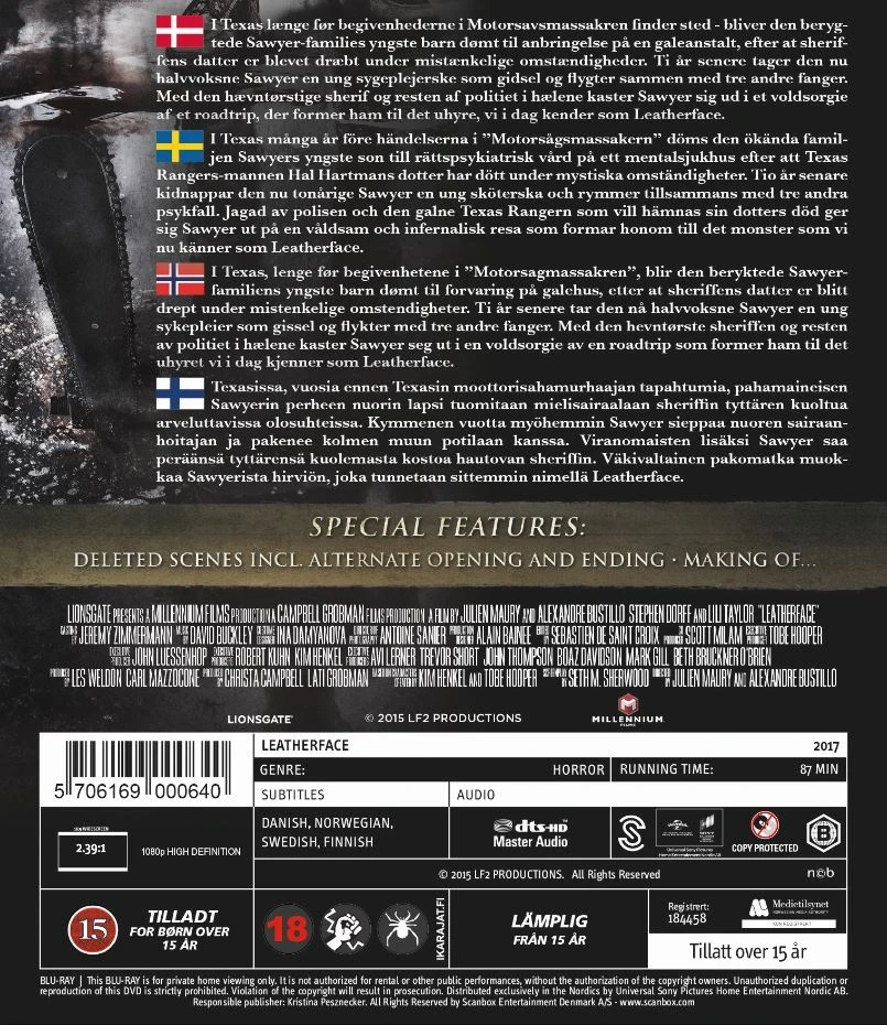 Odinis veidas (Blu-ray)