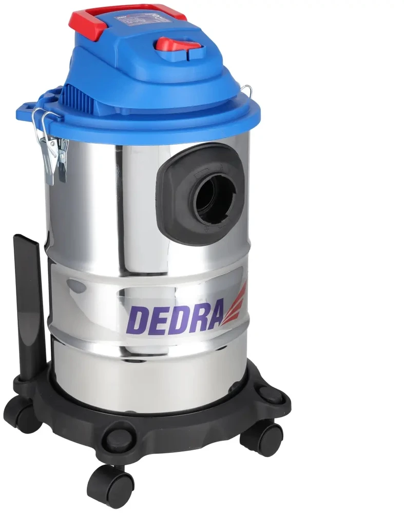 Dedra Dulkių siurblys Dirbtuvių dulkių siurblys 1200 W, 20 l medvilninis filtro maišelis