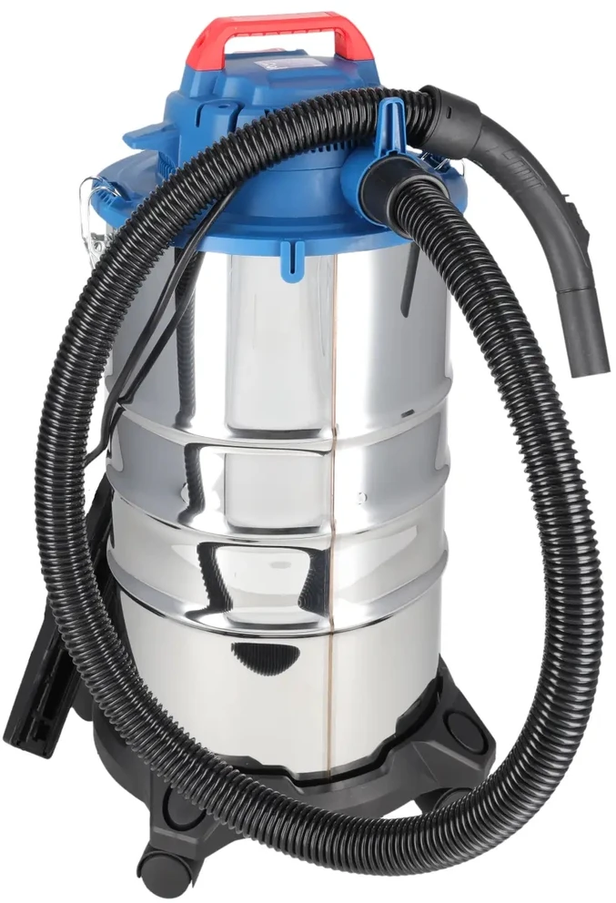 Dedra Dulkių siurblys Dirbtuvių dulkių siurblys 1400 W, 30 l, metalinis teleskopinis vamzdis