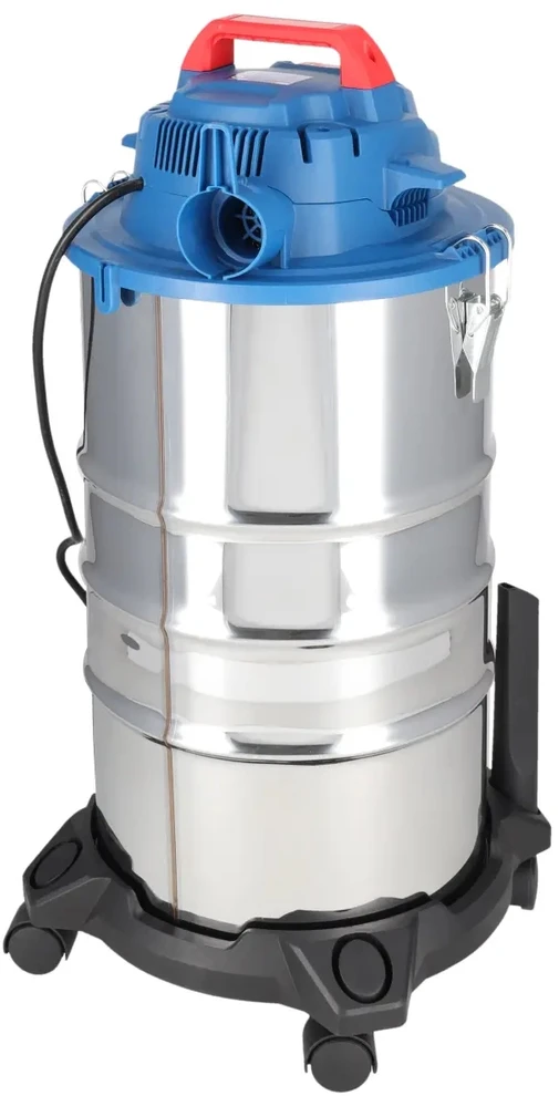 Dedra Dulkių siurblys Dirbtuvių dulkių siurblys 1400 W, 30 l, metalinis teleskopinis vamzdis