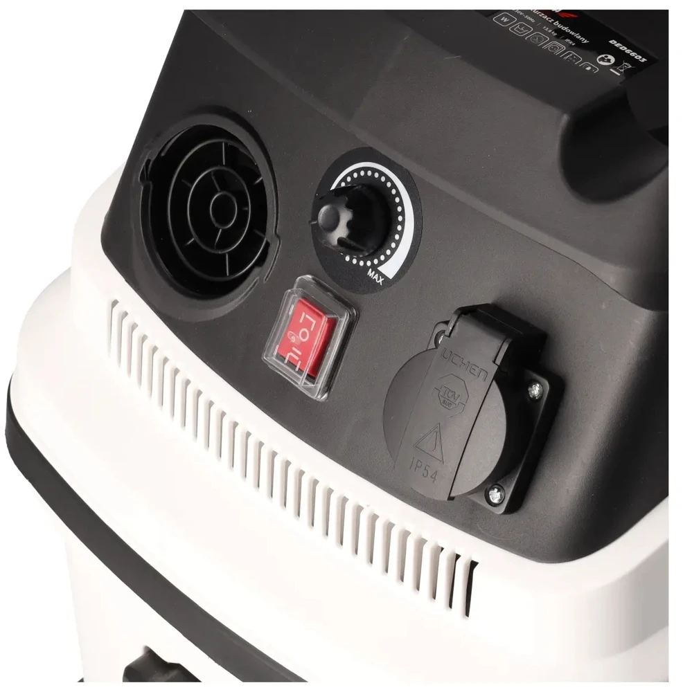 Profesionalus pramoninis dulkiu siurblys Dedra DED6603, 1600W, 30L