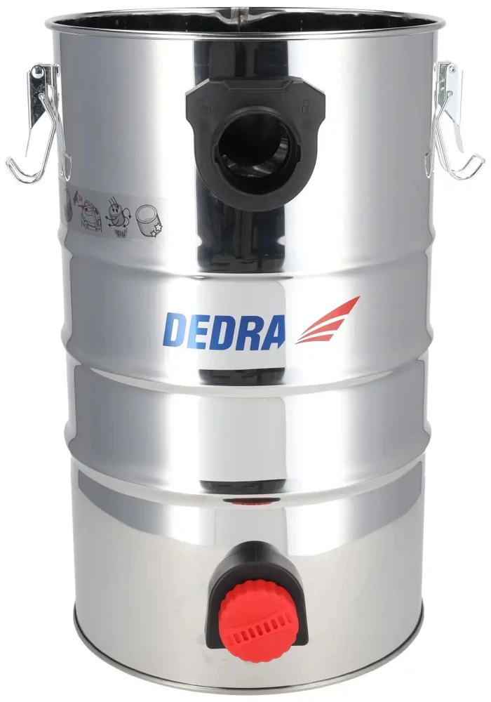 Dedra Dulkių siurblys Dirbtuvių dulkių siurblys su kratytuvu, 1600 W, 30 l teleskopinis vamzdis