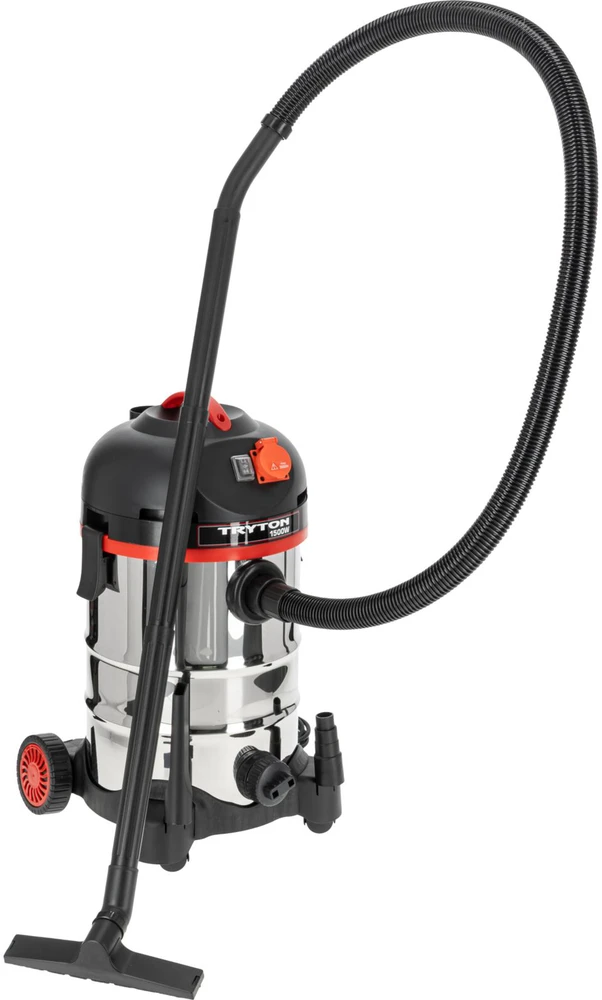 Tryton Dulkių siurblys Dulkių siurblys 1500 W, 30 l, su papildomu lizdu