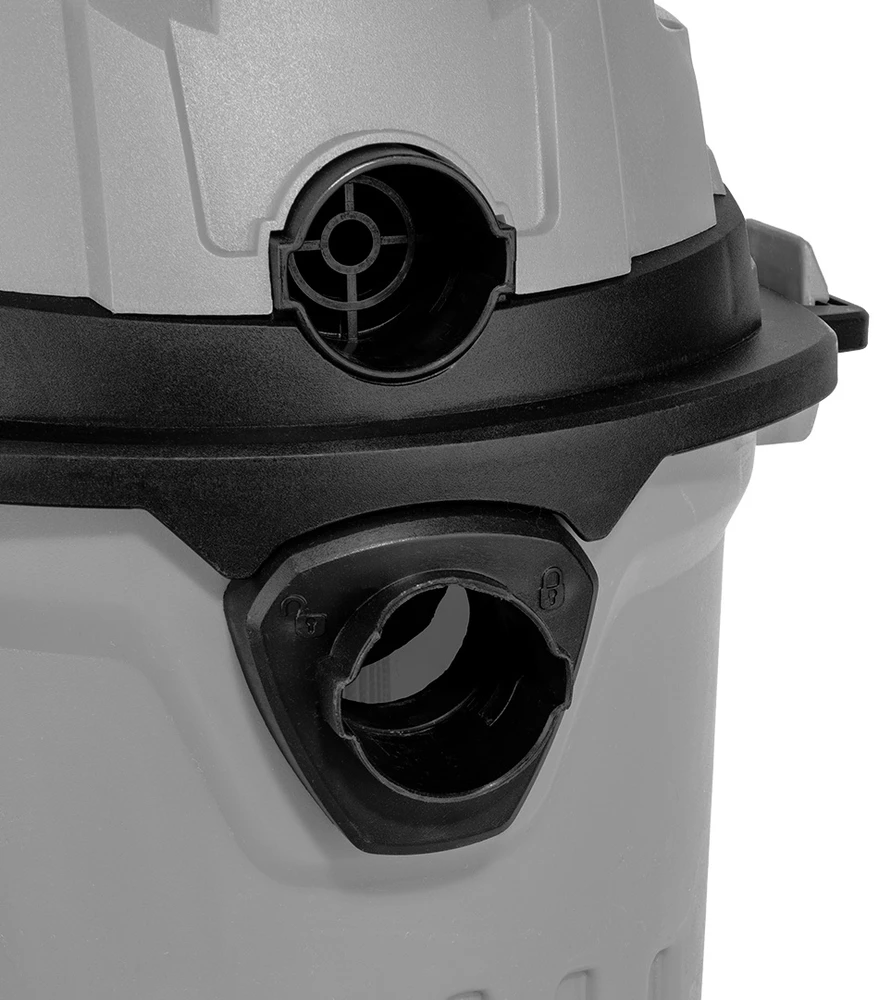 Graphite Dulkių siurblys „Energy+“ 18 V ličio jonų akumuliatorinis dirbtuvių dulkių siurblys, šlapiam ir sausam valymui, 12 l bakas, be akumuliatoriaus