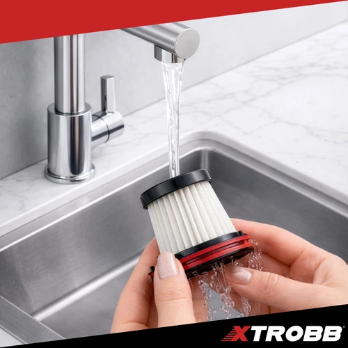 Dulkių siurblys XTROBB Automobilinis siurblys ProVac Xtrobb 100W su HEPA filtru