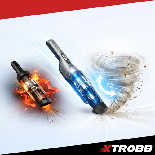 Dulkių siurblys XTROBB Automobilinis siurblys ProVac Xtrobb 100W su HEPA filtru