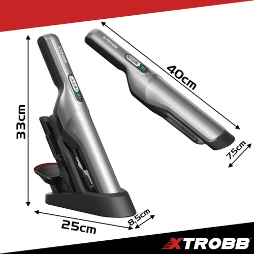 Dulkių siurblys XTROBB Automobilinis siurblys ProVac Xtrobb 100W su HEPA filtru
