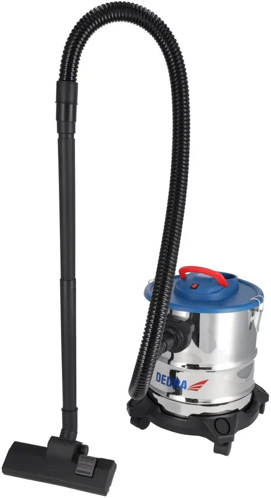 Dedra Dulkių siurblys Statybinis dulkių siurblys skaldai, pelenams, tinkui 1200 W 20 l