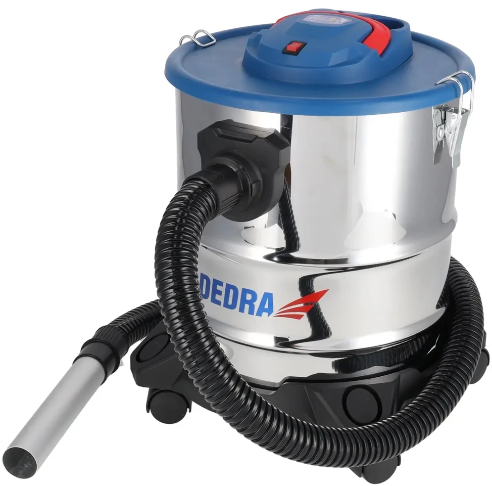 Dedra Dulkių siurblys Statybinis dulkių siurblys skaldai, pelenams, tinkui 1200 W 20 l